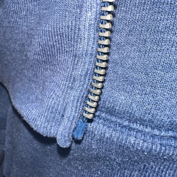 PINK Victoria's Secret Vintage Women’s Hoodie - Navy Blue with Pink Size M - Picture 6 of 7